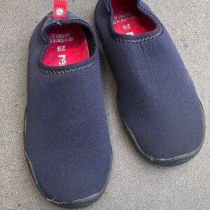 Navy Blue Kids Slip-On Shoes
